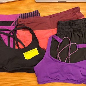 Speed Shorts (4) Energy Bra (6) Free to Be Bra (6)